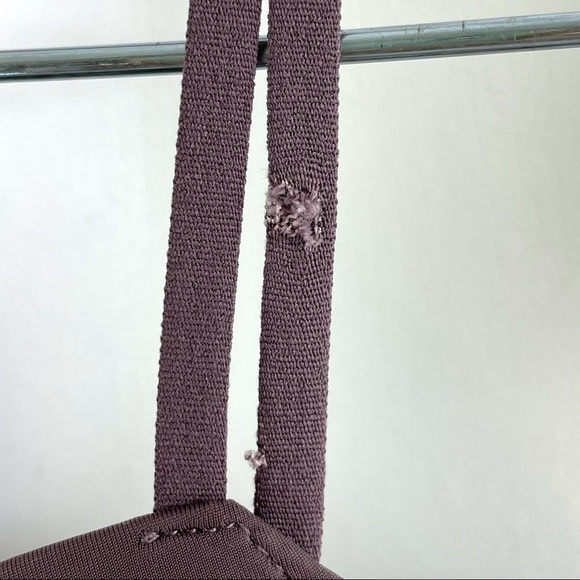 Victoria Secret Mauve Front Closure Push Up Bra Underwire Racerback Bra Sz 36D - Picture 6 of 8